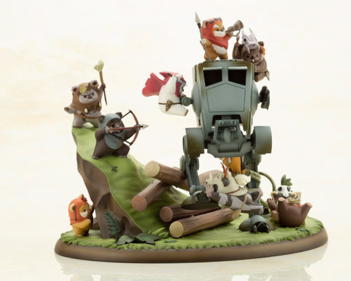Star Wars Battle Of Endor: The Little Rebels Artfx Statue