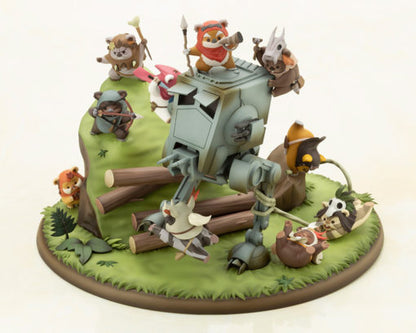 Star Wars Battle Of Endor: The Little Rebels Artfx Statue - Good Games