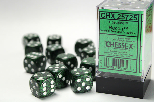Chessex Speckled Recon (12) (CHX 25725) - Good Games