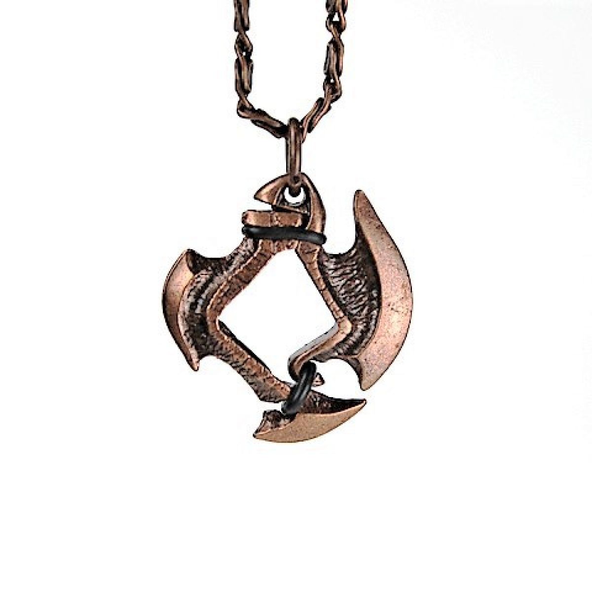 Chessex - Pendant 12mm d6 Axe Blade w/ Old Copper Finish - CHX53012 - Preorder - Good Games