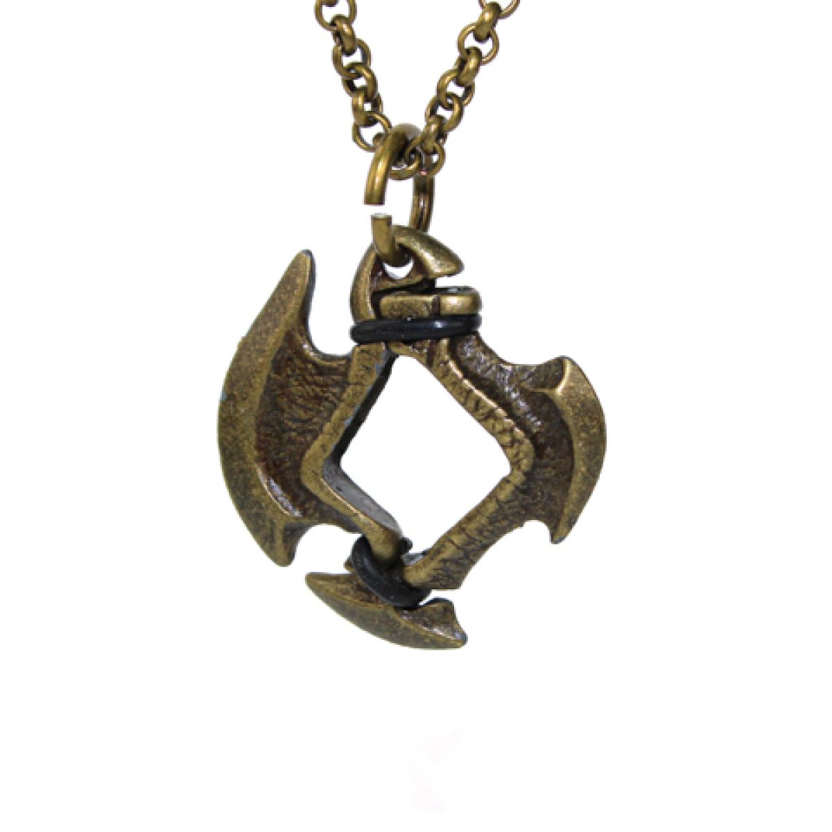 Chessex - Pendant 12mm d6 Axe Blade w/ Old Brass Finish - CHX53412 - Preorder - Good Games