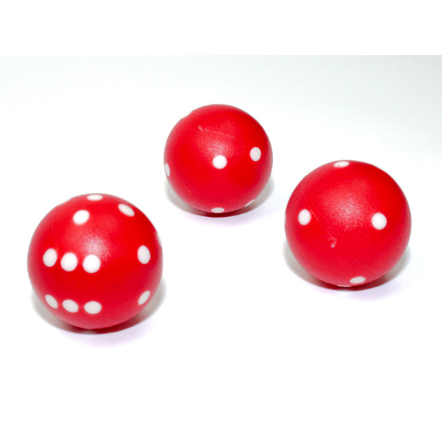 Chessex - CHX KOP01734 Opaque Spherical Red/white d6 22mm - Good Games