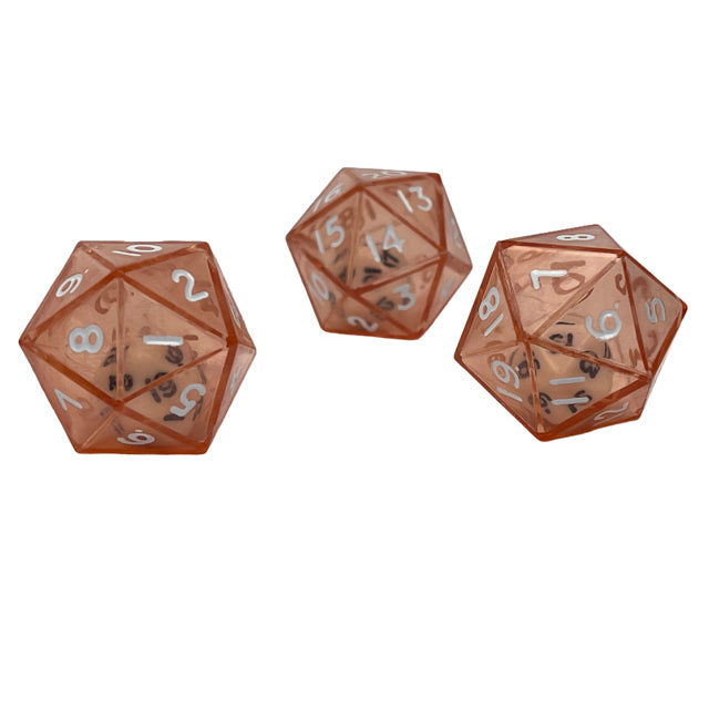 Chessex D20 Double Dice Red/white (CHX KOP12606) (Preorder) - Good Games