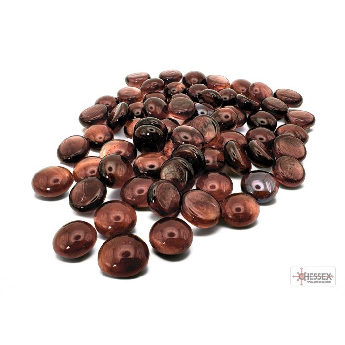 Chessex - CHX 01147 Translucent Amethyst Glass Stones Tube - Good Games