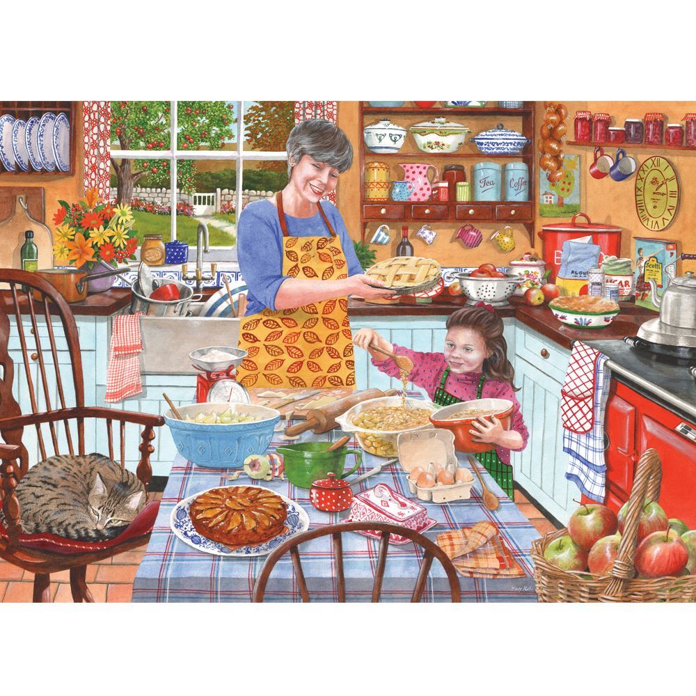 Holdson - Grand Children Make Life Grand Apple Crumble 1000 Piece Jigsaw - Good Games