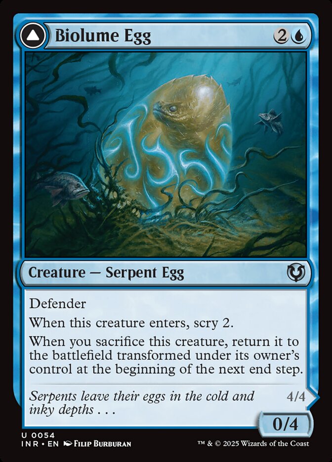 Biolume Egg // Biolume Serpent 54 (Innistrad Remastered) 