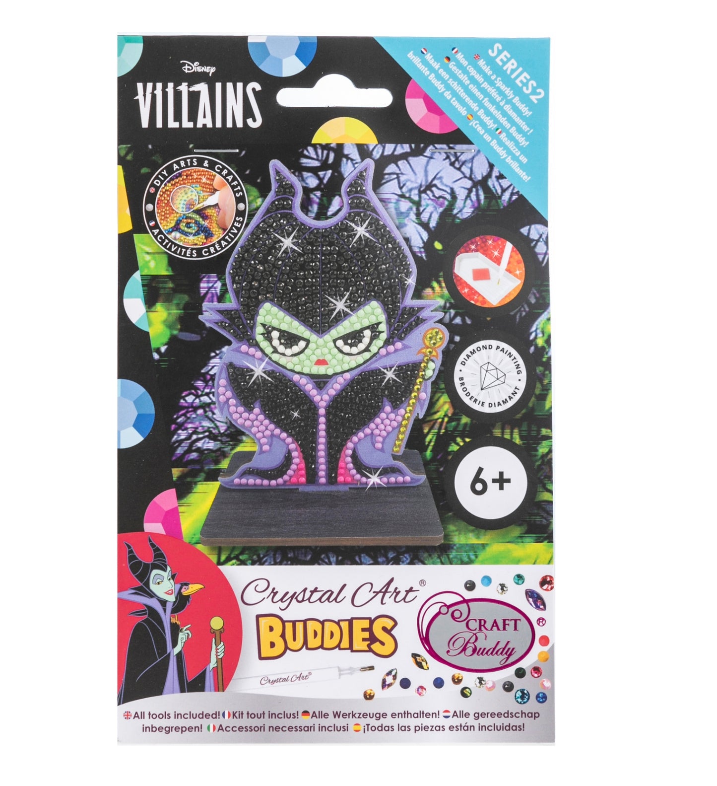 Crystal Art Buddies - Maleficent - Good Games