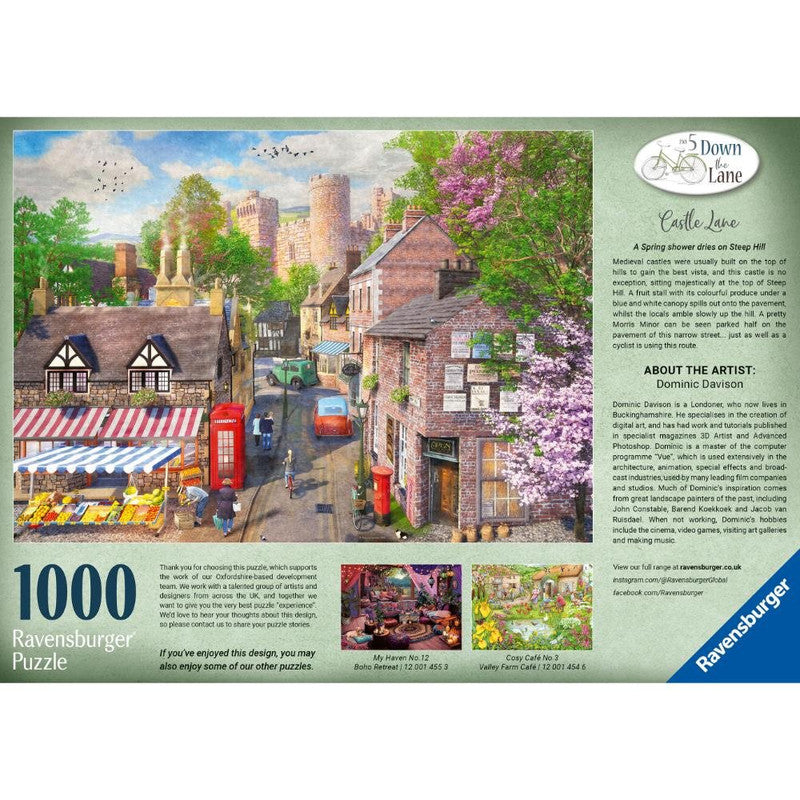 Ravensburger - Castle Lane - 1000 piece jigsaw New Version - Good Games