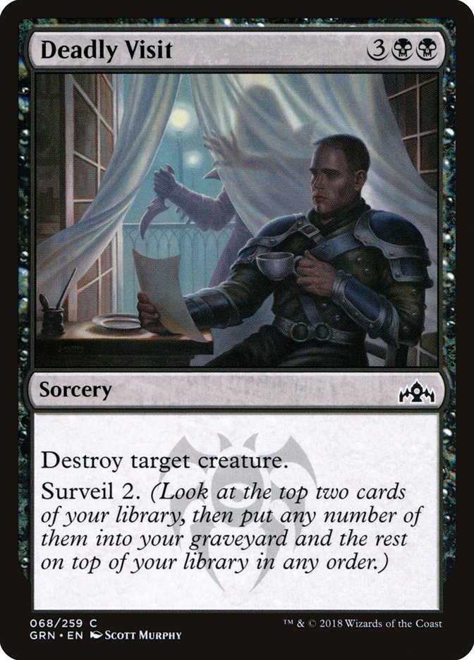 Deadly Visit 68/259 (Guilds of Ravnica) 