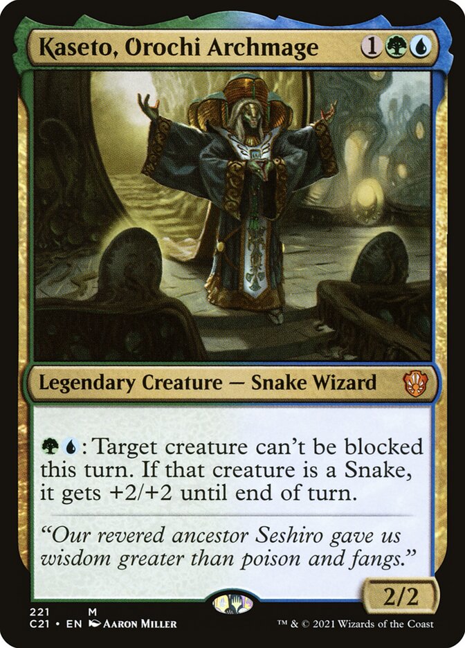 Kaseto Orochi Archmage 221 (Commander 2021) 