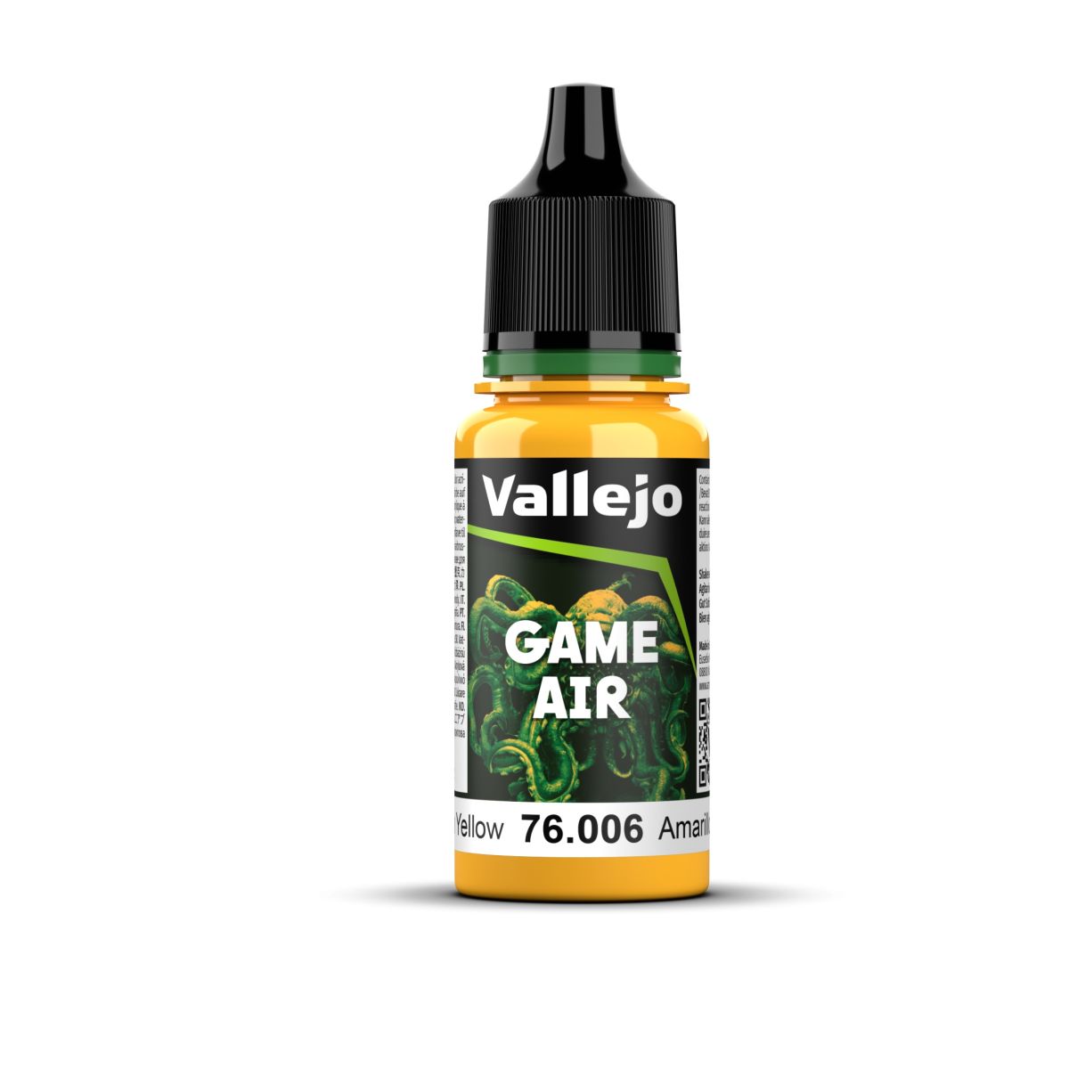 Vallejo Game Air - Sun Yellow 18ml