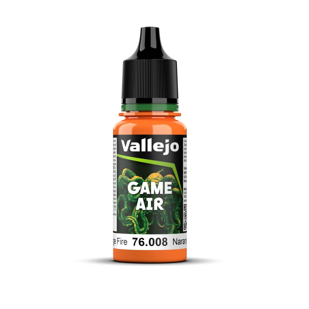 Vallejo Game Air - Orange Fire 18ml - Good Games