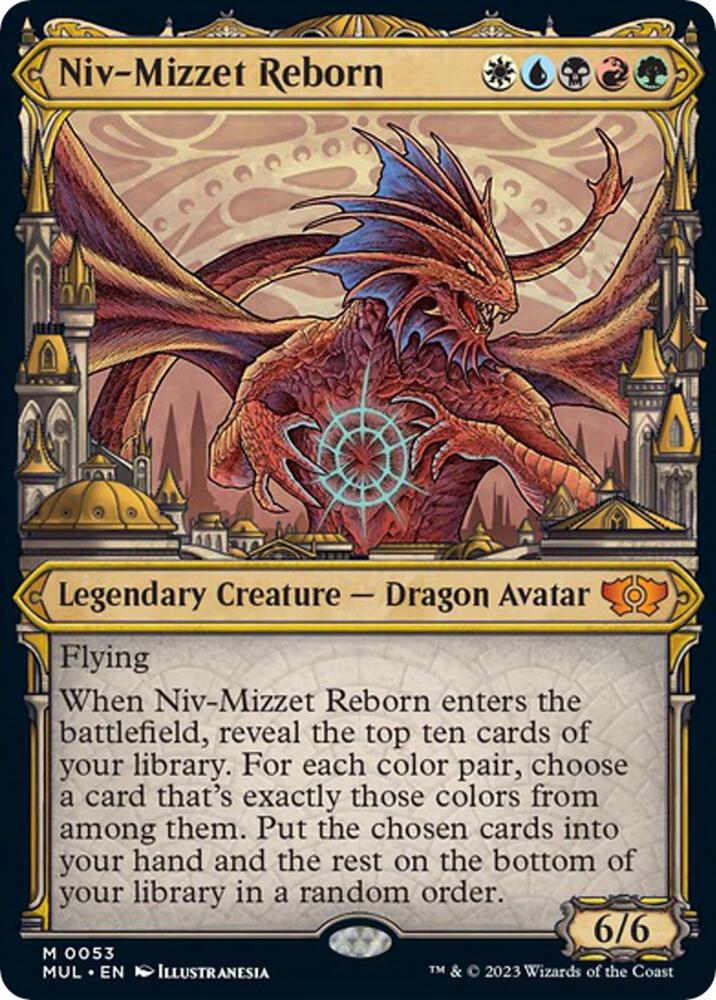 Niv-Mizzet, Reborn 53/65 (March of the Machine: Multiverse Legends)  - Showcase