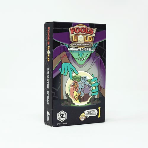Hit Point Press Fool's Gold: Animated Spells - 5E 2014 D&D (Reference Cards) Deck
