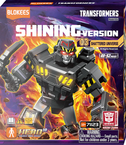 Blokees - Transformers - Blind Box - Shining Version SV03 Display