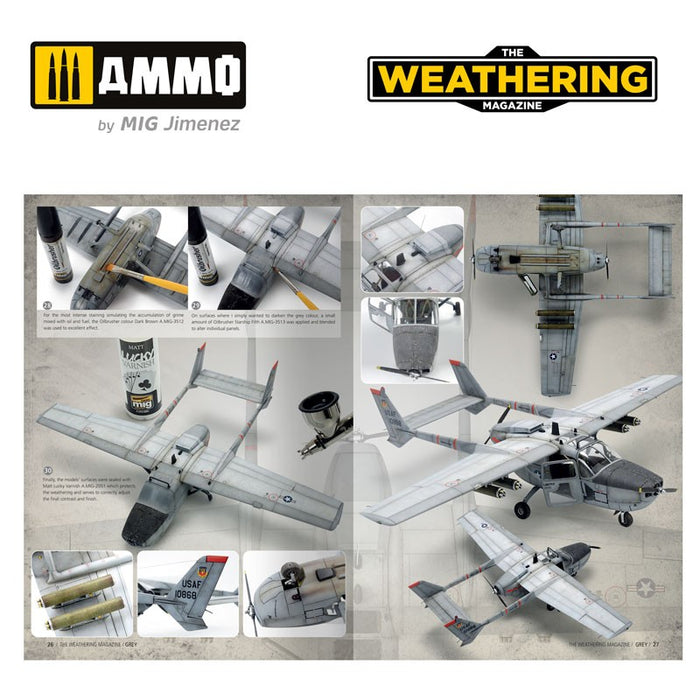 Ammo by MIG - Book - The Weathering Magazine 35 – Grey (Preorder) - Good Games