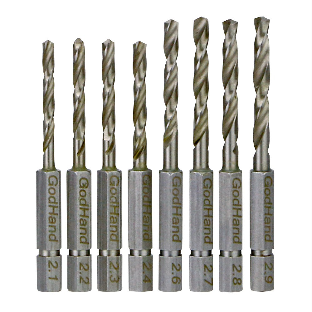 Godhand: Bits - Quick Attachable Drill Bit (Set D) (8 pcs set) - Good Games