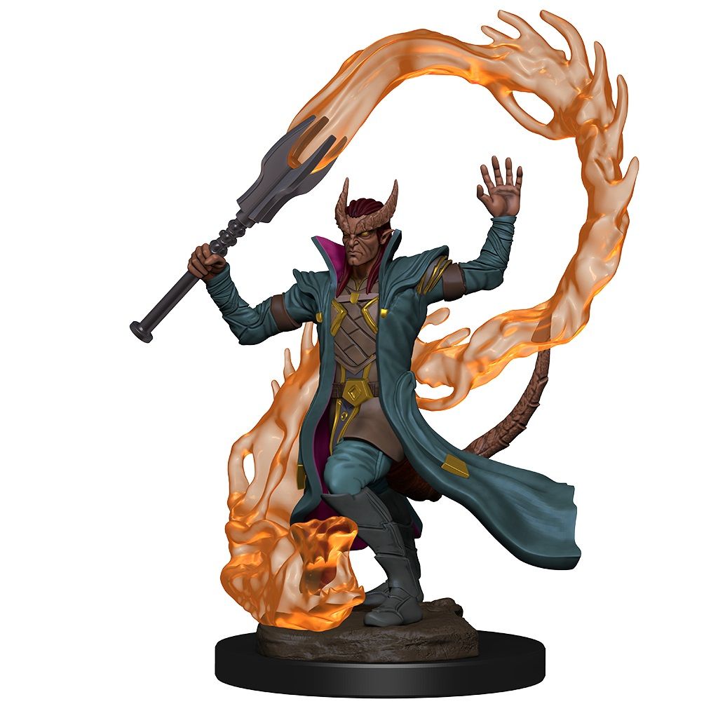 Dungeons & Dragons - Premium Painted Figures Tiefling male Sorcerer - Good Games