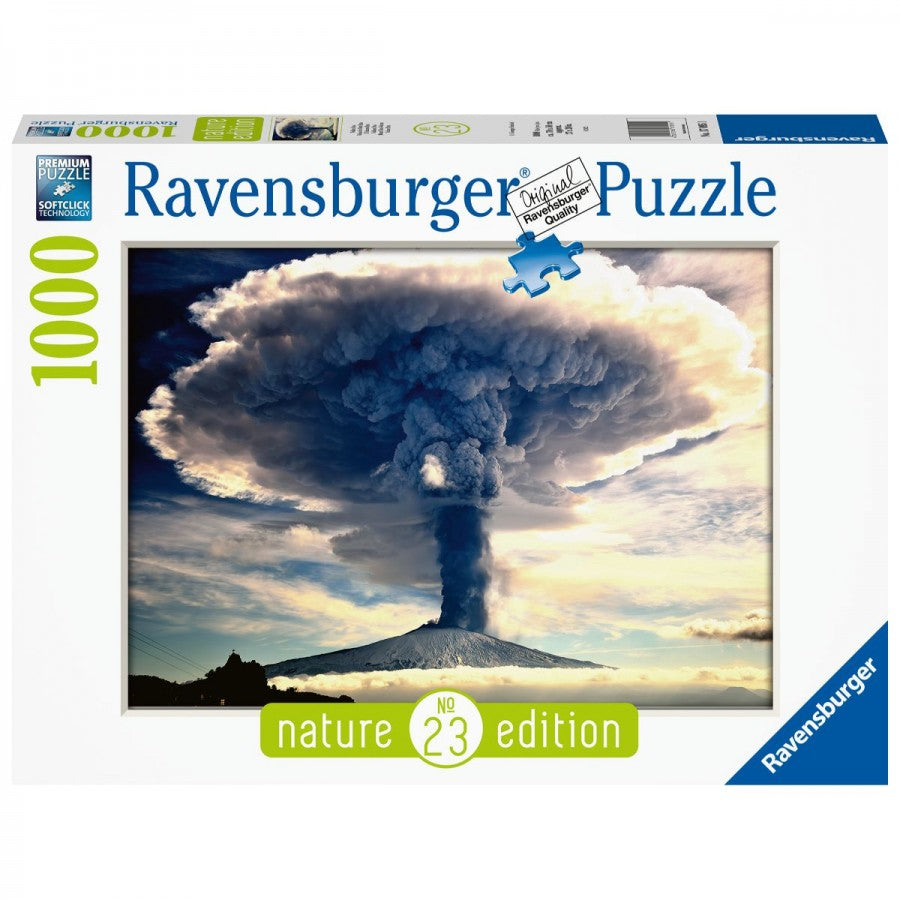 Ravensburger - Mount Etna Volcano 1000 Piece Jigsaw - Good Games