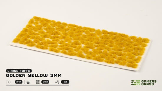 Gamers Grass Golden Yellow 2mm Wild - Good Games
