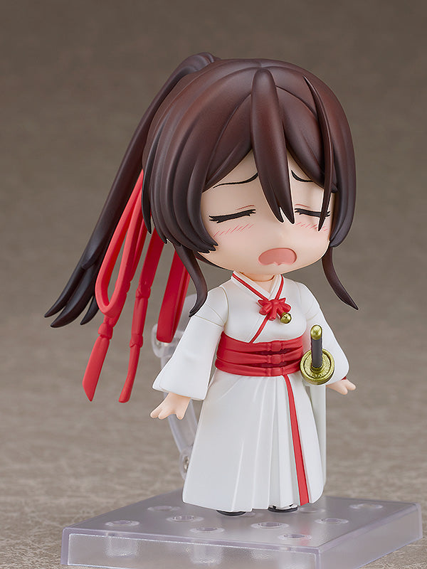 Hells Paradise Jigokuraku Yamada Asaemon Sagiri Nendoroid with closed eyes and distressed expression