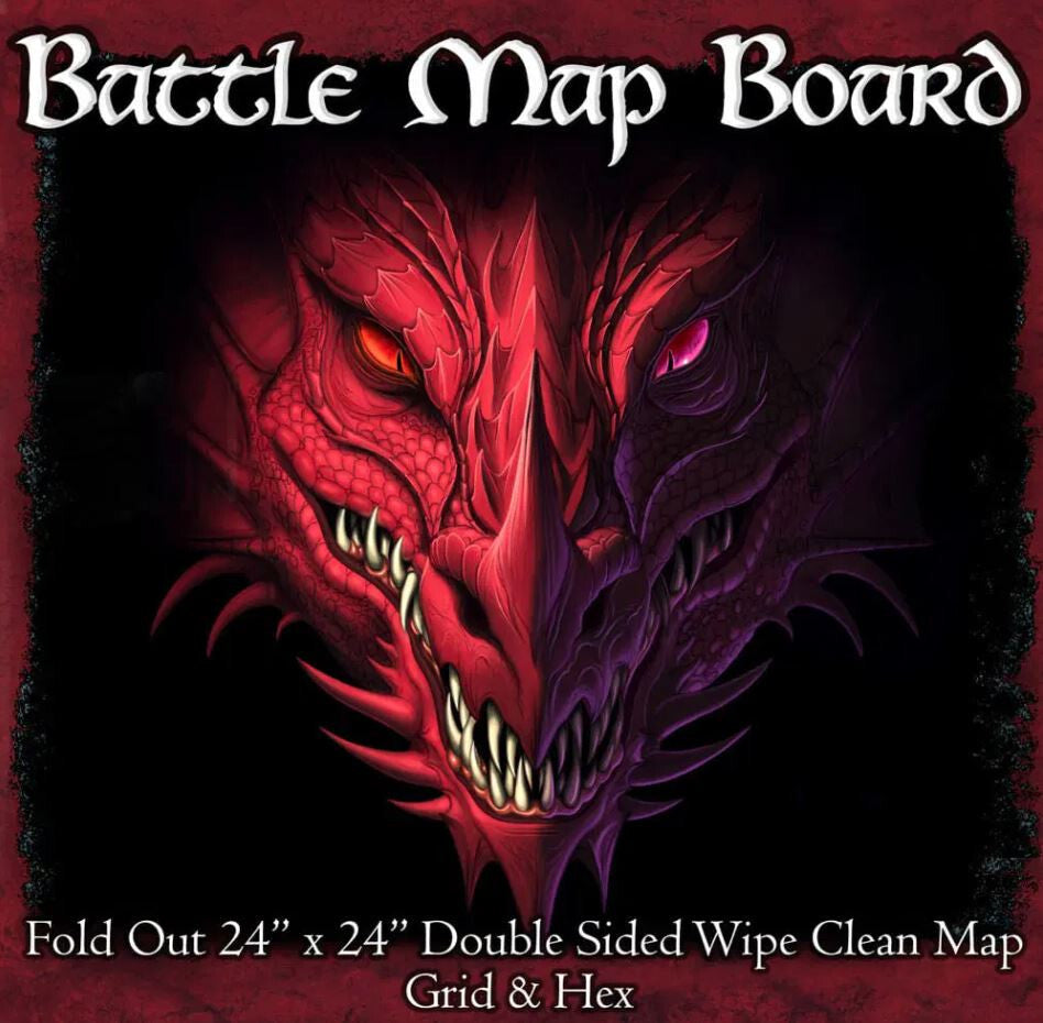 Battle Map Board Grid &amp; Hex - Good Games
