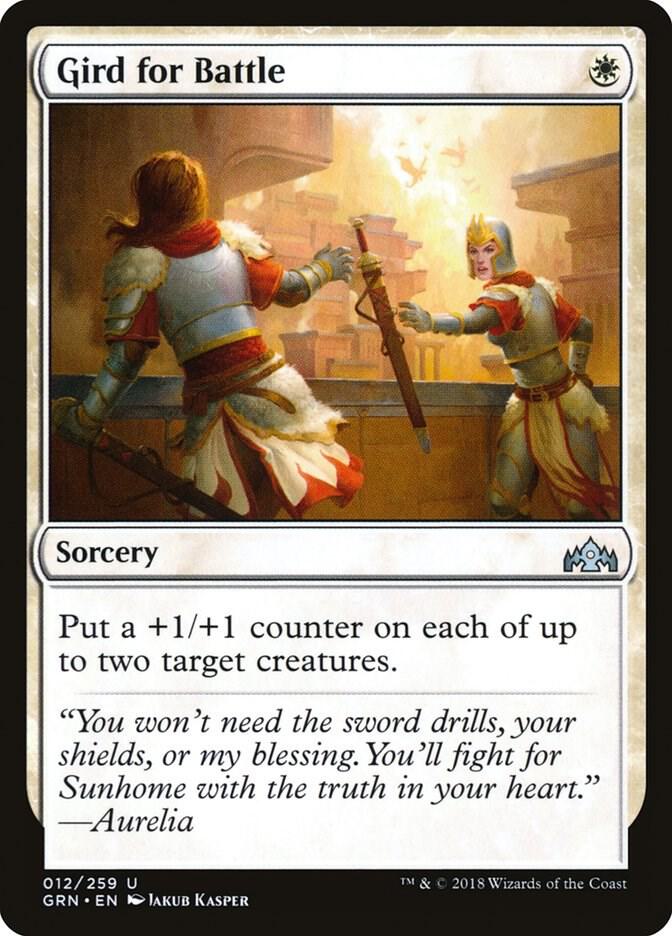 Gird for Battle 12 (Guilds of Ravnica) 
