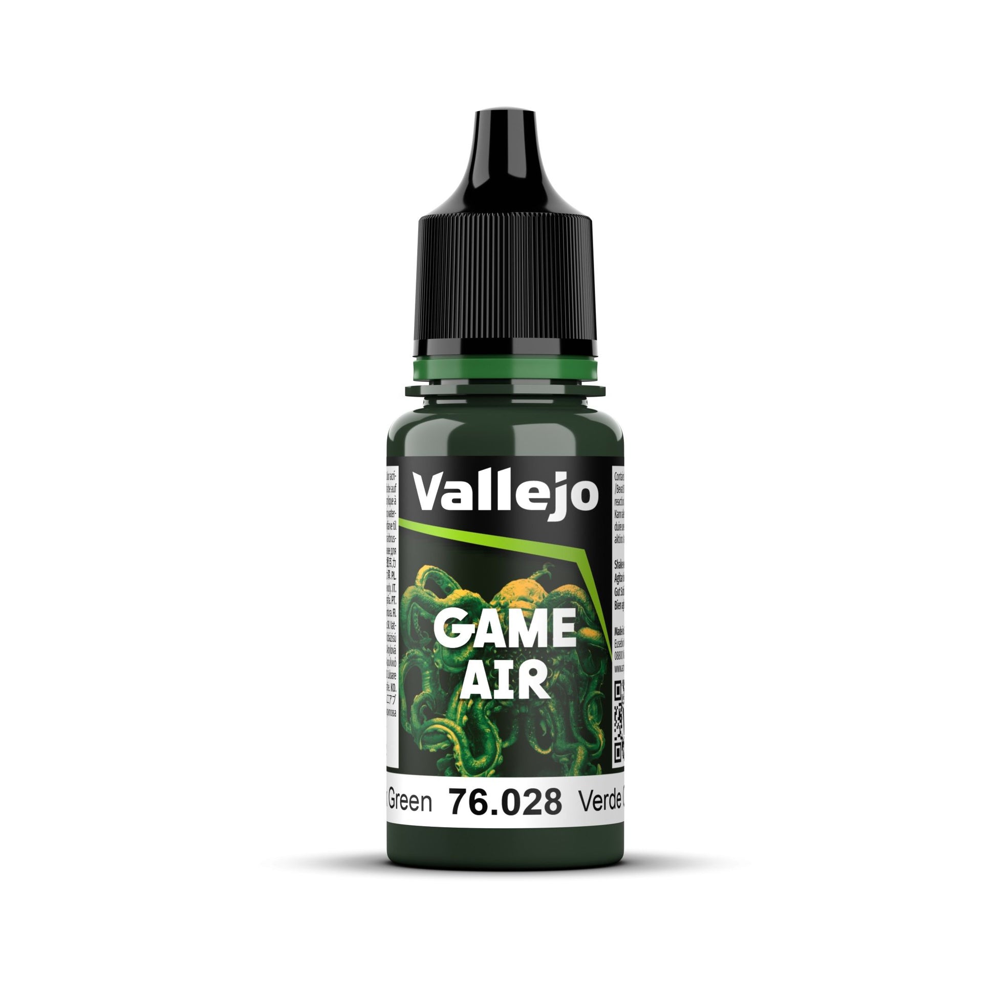 Vallejo - Game Air - Dark Green 18 ml - Good Games