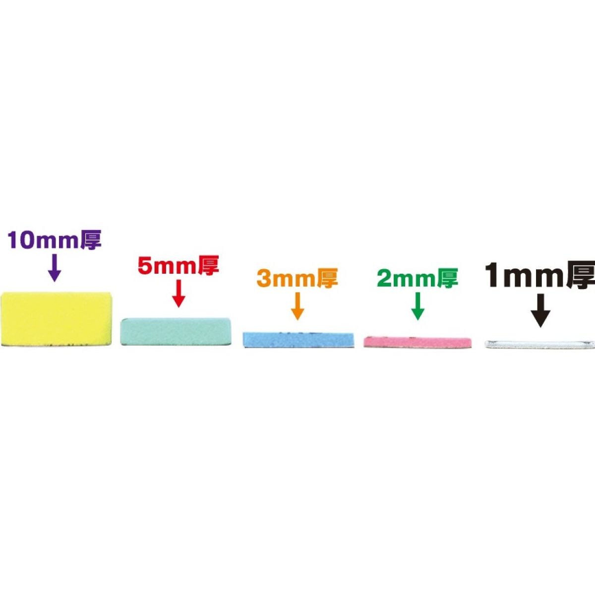 Godhand: Sanding Sticks - Kamiyasu Sanding Stick 1mm - Assortment - Good Games