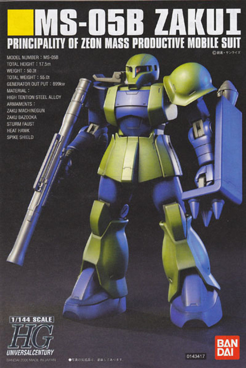 HGUC 1/144 Zaku I - Good Games