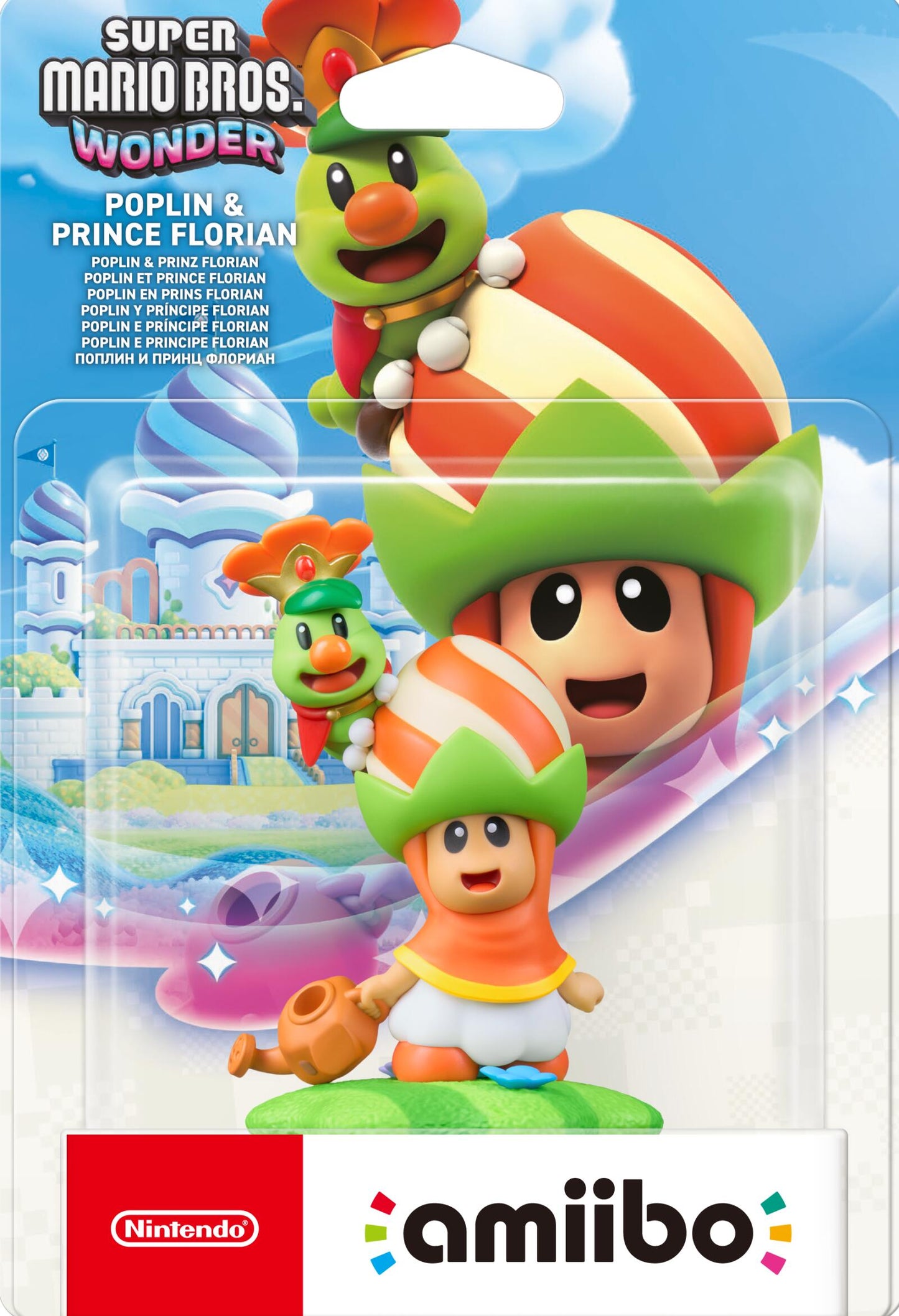 Nintendo Switch 2 amiibo Super Mario Bros. Wonder - Poplin & Prince Florian