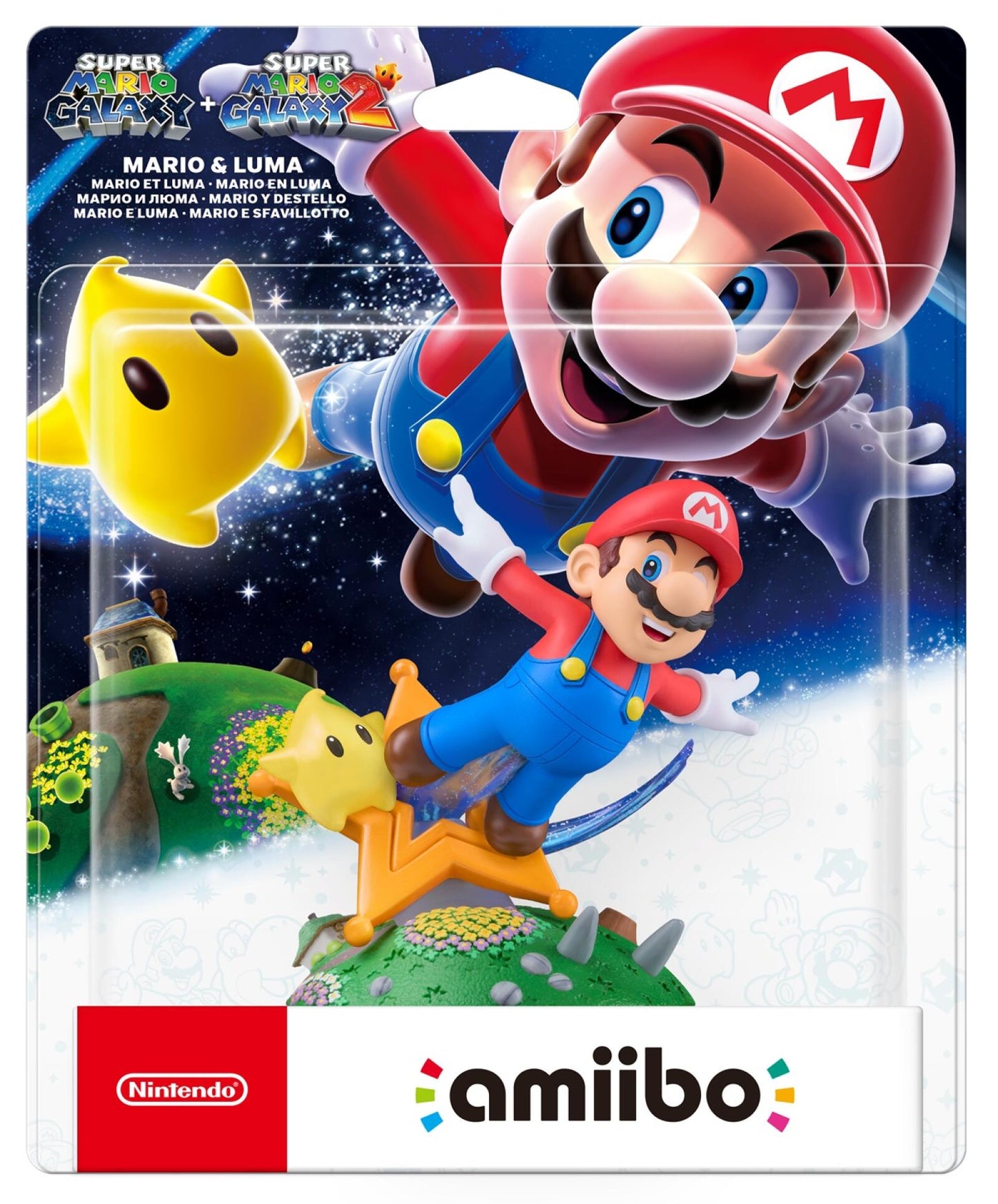 Nintendo Switch amiibo Super Mario Galaxy + Super Mario Galaxy 2 - Mario & Luma