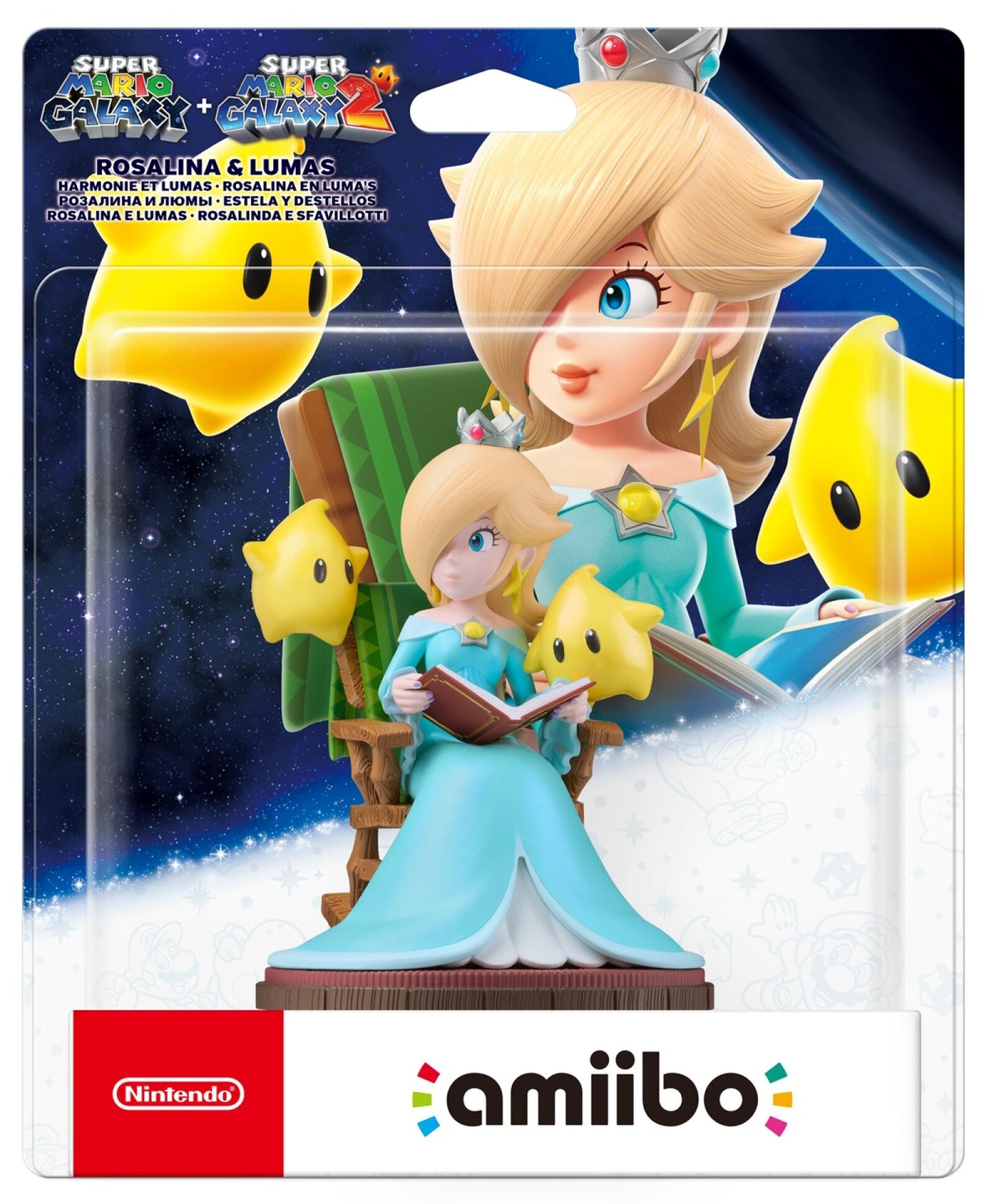 Nintendo Switch amiibo Super Mario Galaxy + Super Mario Galaxy 2 - Rosalina & Lumas