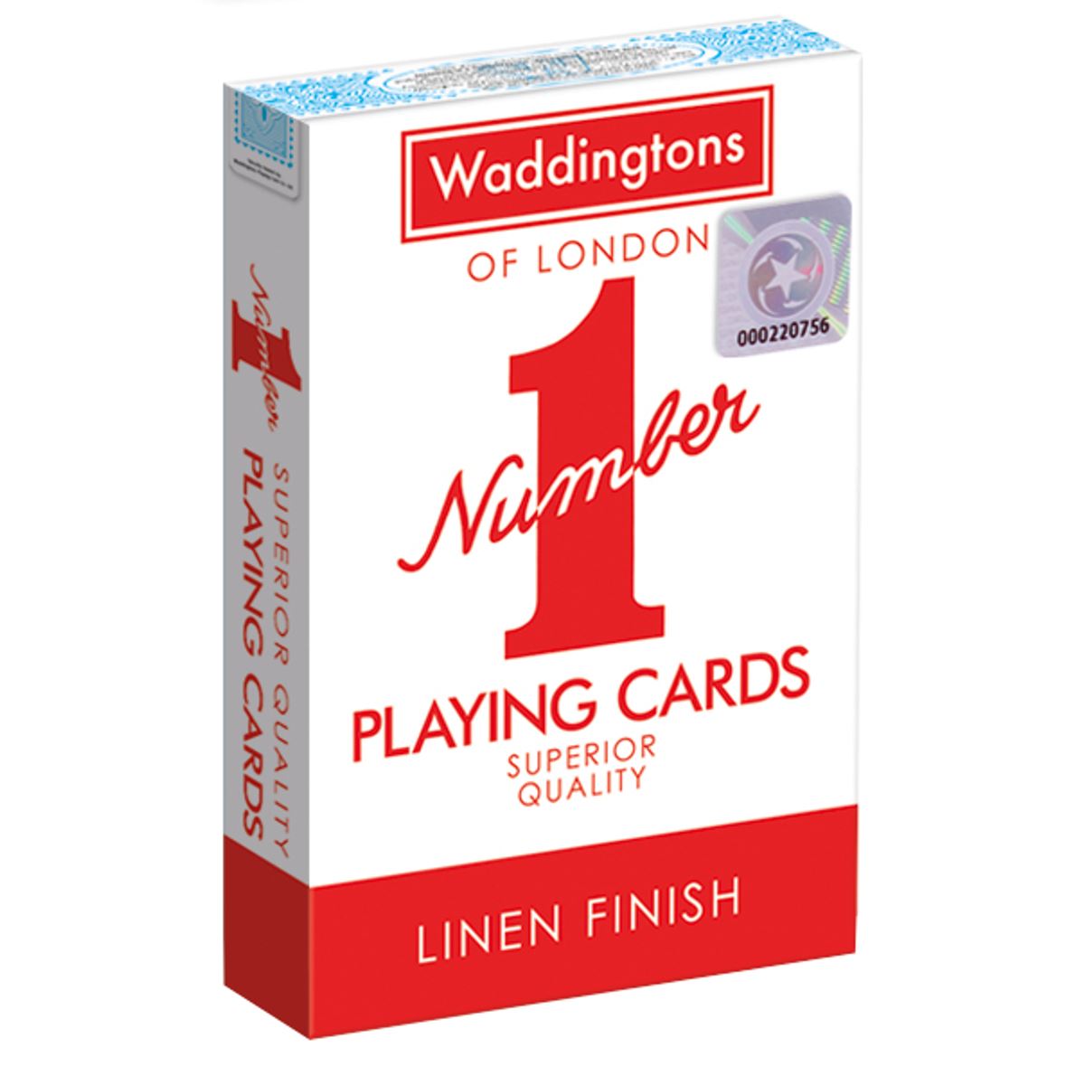 Winning Moves Waddingtons Number 1 Playing Cards - Red & Blue - Good Games