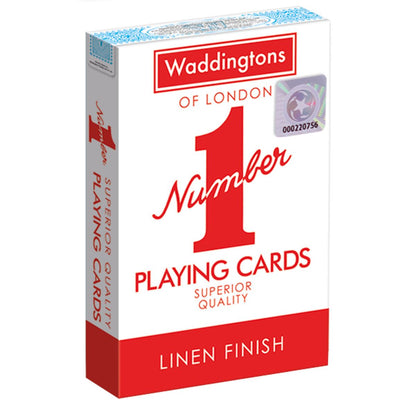 Winning Moves Waddingtons Number 1 Playing Cards - Red & Blue - Good Games