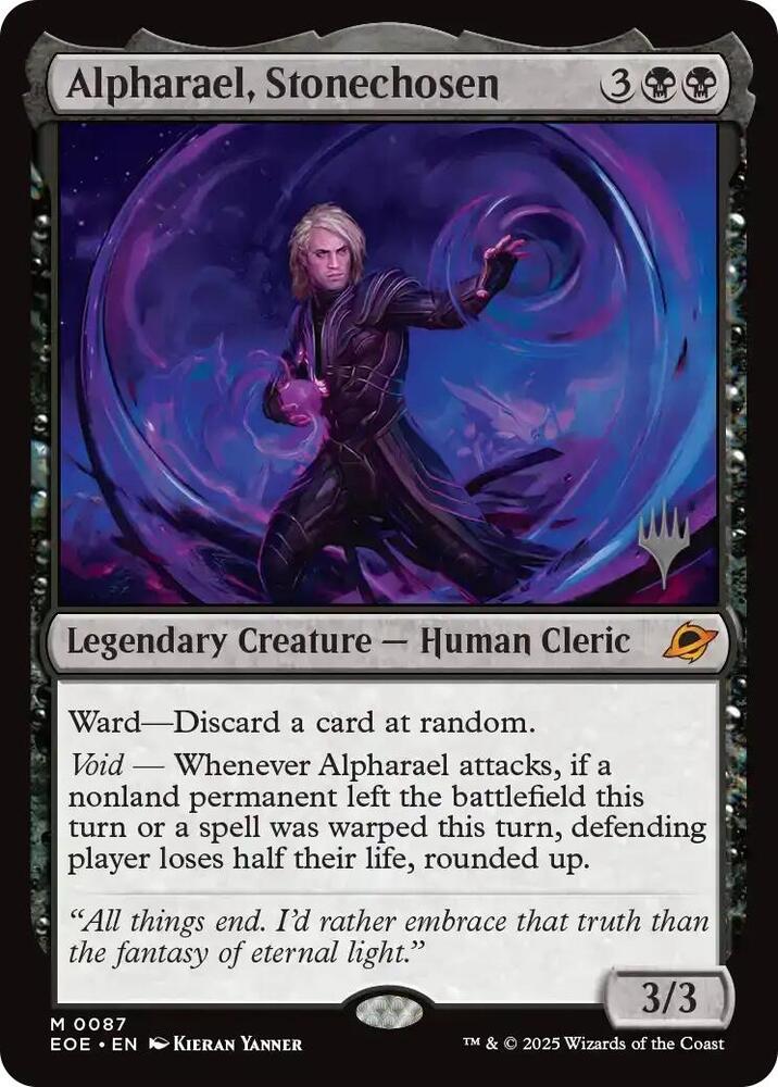 Alpharael Stonechosen 87 (Promo Pack: Edge of Eternities) 