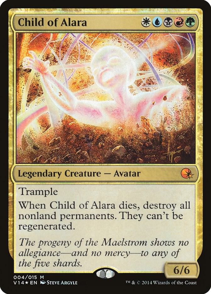 Child of Alara 4/15 (From the Vault: Annihilation)  - Foil