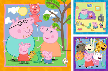 Ravensburger - Peppa's Family & Friends 3x49 Piece Jigsaw - Good Games