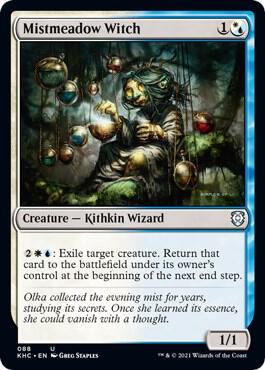 Mistmeadow Witch 88/1 (Commander: Kaldheim) 