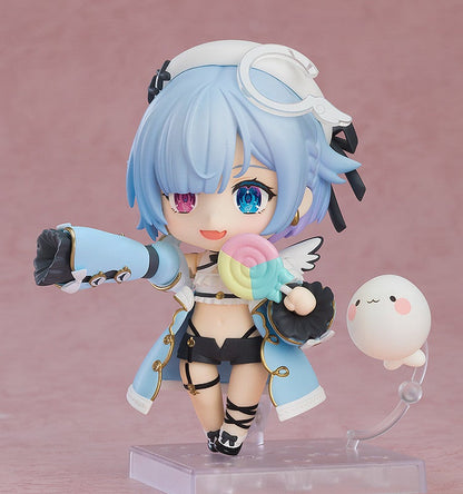 Nendoroid 158 Kirari Moroboshi with rainbow lollipop and cute ghost friend on display stand