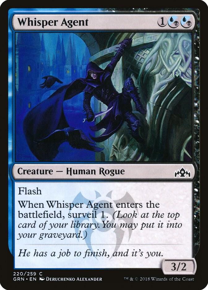 Whisper Agent 220 (Guilds of Ravnica) 