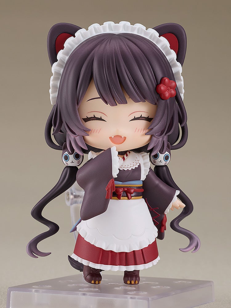 Nendoroid Inui Toko smiling faceplate with hand on chin pose