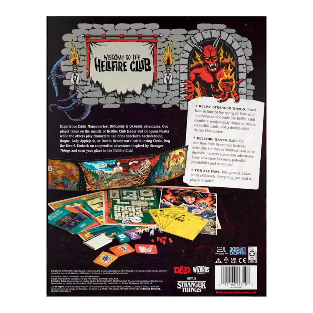 D&amp;D Stranger Things: Welcome to the Hellfire Club