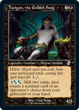 Tasigur, the Golden Fang 333/289 (Time Spiral: Remastered)  - Foil