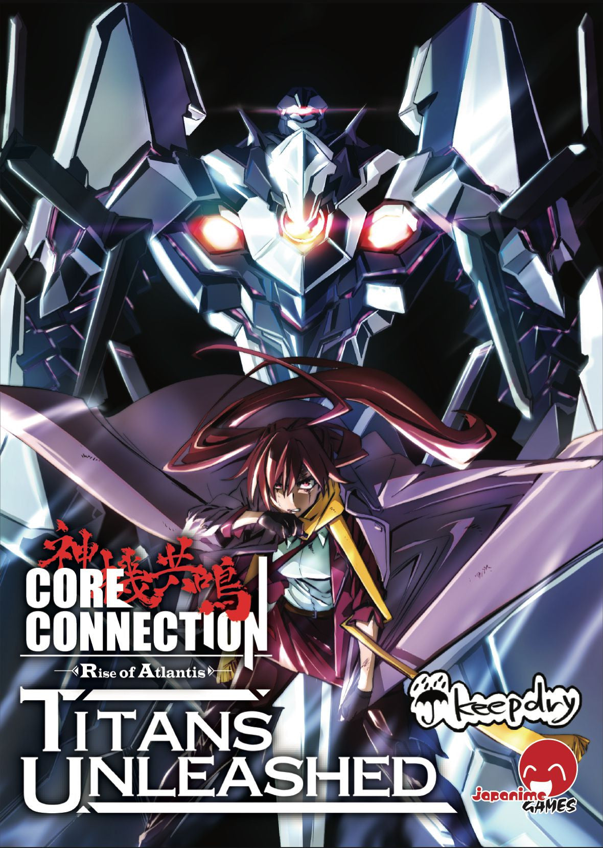 Retail box art for Core Connection: Titans Unleashed Expansion