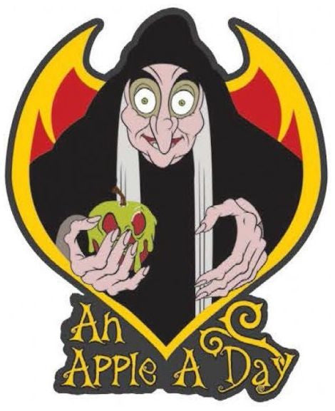 Monogram International showing a detailed green witch face with pointed hat and sharp features