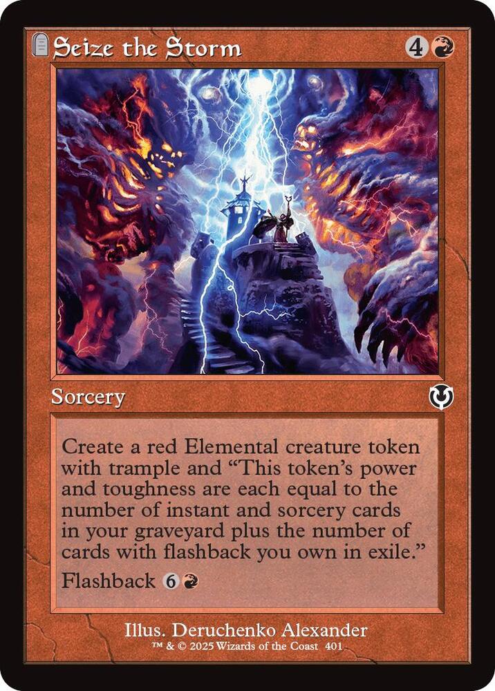 Seize the Storm 401/287 (Innistrad Remastered)  - Retro