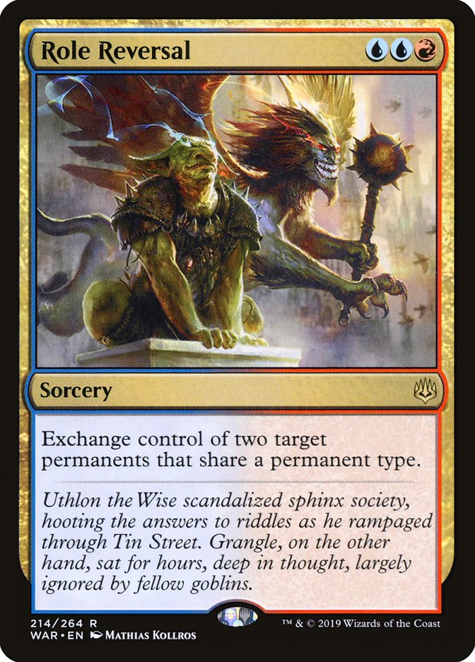 Role Reversal 214/264 (War of the Spark)  - Foil