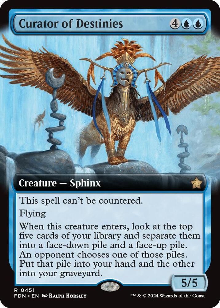 Curator of Destinies 451/291 (Foundations)  - Extended Art