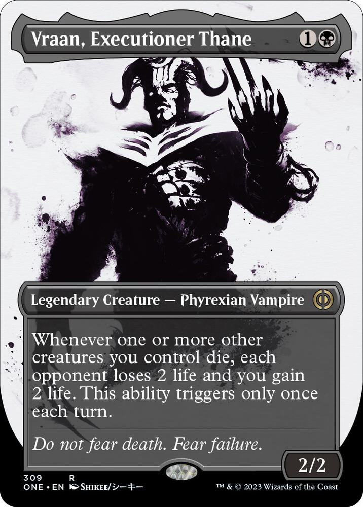 Vraan, Executioner Thane 309 (Phyrexia: All Will Be One)  - Borderless